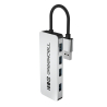 Adapter Basic HUB Greencell USB-A 4in1 (4×USB 3.0) – trasferimento veloce fino a 5 Gb/s, corpo in alluminio
