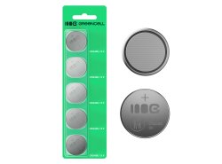 Greencell Blister 5x batteria litio CR2430 3V 290mAh a bottone per chiavi, orologi, telecomandi, bilance