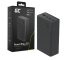 Greencell PowerPlay 30 - powerbank nero da 30 000mAh, 22,5W, 4 porte