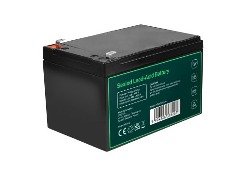Greencell AGM VRLA 12V 12Ah batteria senza manutenzione per cassa giocattolo telecamera (152x99x100mm)