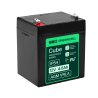 Greencell AGM VRLA 12V 4.5Ah batteria senza manutenzione per registratori di cassa, giocattoli, telecamere (90x70x106mm)