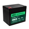 Greencell AGM VRLA 12V 80Ah senza manutenzione per alimentatore UPS, bilance, camper (260x168x216mm)