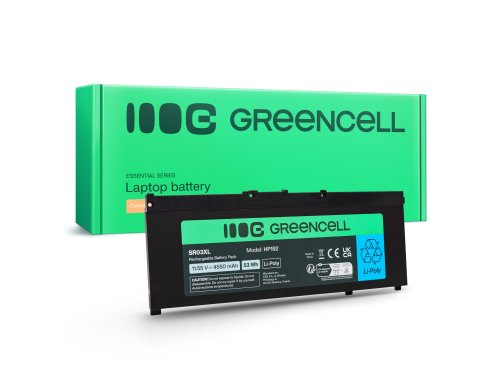 Batteria Greencell per HP SR03XL HP Pavilion Gaming 15