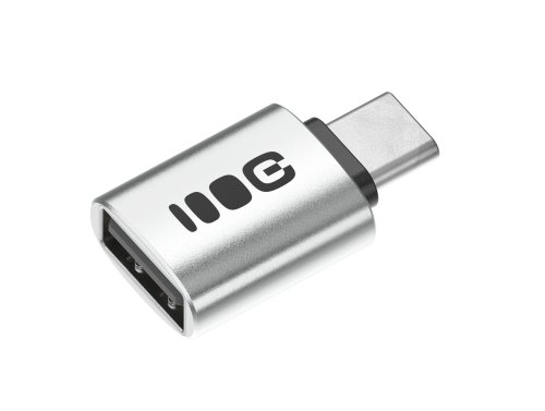 Adattatore OTG Greencell 2.4A USB-C a USB-A trasferimento dati 480 Mbps 12W alluminio