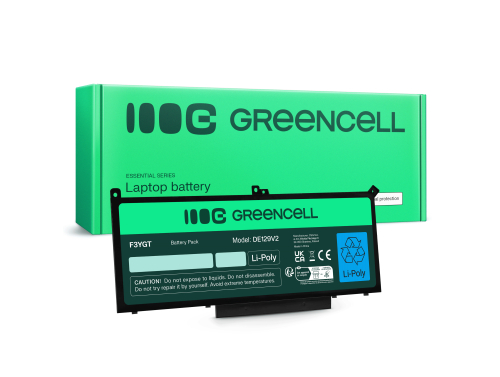 Green Cell Batteria F3YGT per Dell Latitude 7280 7290 7380 7390 7480 7490