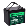 Green Cell CUBE AGM IP54 Batteria 12V 75Ah accumulatore sigillata fotovoltaico Barca sedia a rotelle Solari Camper