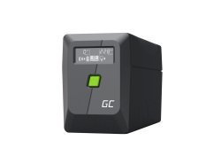Alimentatore di emergenza UPS Greencell 650VA 360W PowerProof con display LCD