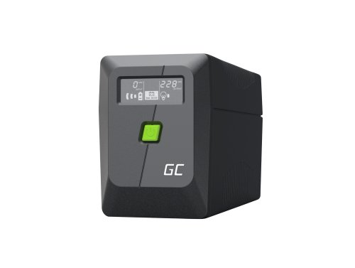 Alimentatore di emergenza UPS Greencell 650VA 360W PowerProof con display LCD