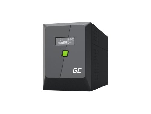Zasilacz awaryjny UPS Greencell 2000VA 1400W PowerProof con display LCD