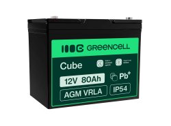 Green Cell® AGM batteria 12V 80Ah VRLA batteria piombo-acido esente da manutenzione per yacht barche a vela solare camper case