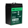 Batteria Green Cell AGM VRLA 6V 4.5Ah senza manutenzione per sistema di allarme cassa fiscale giocattolo - OUTLET