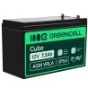 Green Cell® Batteria AGM 12V 7.2Ah accumulatore sigillata giocattoli per bambini Installazioni di allarme