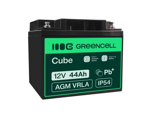 Green Cell ® Batteria AGM VRLA 12V 44Ah