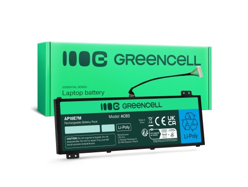 Green Cell Batteria AP18E7M AP18E8M per Acer Nitro AN515-44 AN515-45 AN515-54 AN515-55 AN515-57 AN515-58 AN517-51