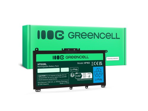 Green Cell Batteria HT03XL L11119-855 per HP 250 G7 G8 255 G7 G8 240 G7 G8 245 G7 G8 470 G7, HP 14 15 17, HP Pavilion 14 15