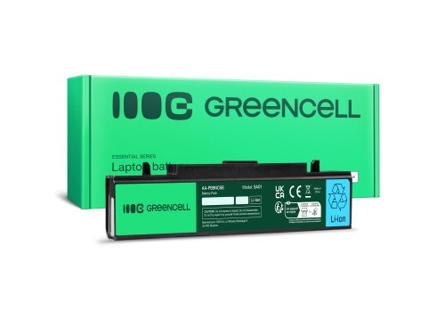 Green Cell Batteria AA-PB9NC6B AA-PB9NS6B per Samsung R519 R522 R525 R530 R540 R580 R620 R780 RV510 RV511 NP300E5A - OUTLET