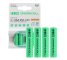 4x Batterie Ricaricabili AAA R3 950mAh Ni-MH Pile Green Cell