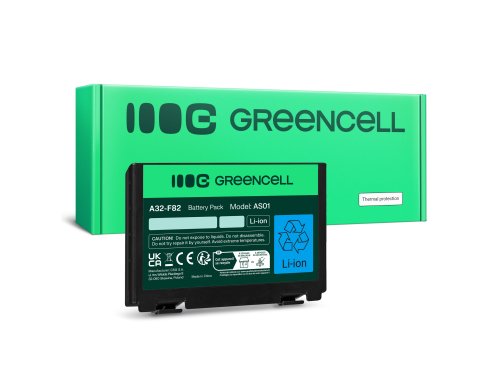 Green Cell Batteria A32-F82 A32-F52 per Asus K50 K50I K50ID K50IJ K50IN K50IP K50C K70 K70IJ K70IO K40 K40IJ K51AC - OUTLET