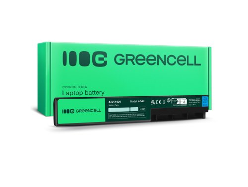Green Cell Batteria A32-X401 per Asus X501 X501A X501A1 X501U X401 X401A X401A1 X401U X301 X301A F501 F501A F501U
