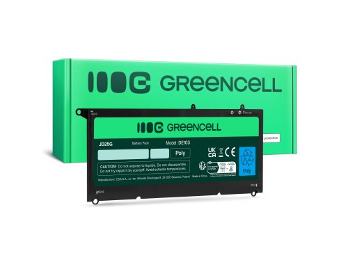 Green Cell Batteria 90V7W JD25G per Dell XPS 13 9343 9350