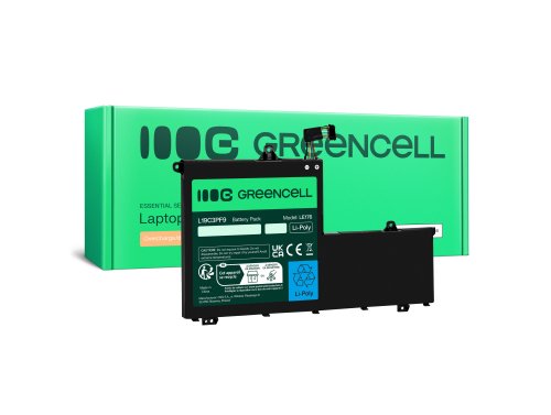 Green Cell Batteria L19C3PF1 L19D3PF1 L19L3PF8 L19M3PF1 per Lenovo ThinkBook 14-IIL 14-IML 15-IIL 15-IML