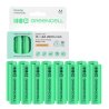 16x Batterie Ricaricabili AA R6 2600mAh Ni-MH Pile Green Cell
