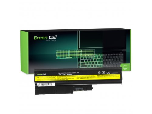 Green Cell Batteria 92P1138 92P1139 92P1140 92P1141 per Lenovo ThinkPad T60 T60p T61 R60 R60e R60i R61 R61i T61p R500 W500