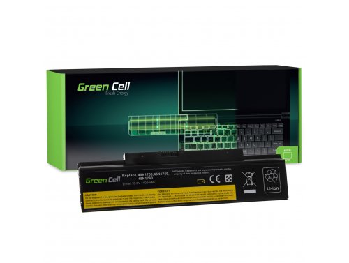 Green Cell 45N1758 45N1759 45N1760 45N1761 Batteria per Lenovo ThinkPad Edge E550 E550c E555 E560 E565