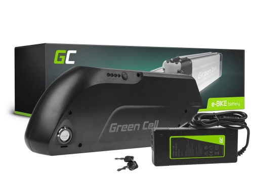 Green Cell Batteria per Bicicletta Elettrica 36V 15.6Ah 562Wh Down Tube Ebike GX16-2P con Caricabatterie