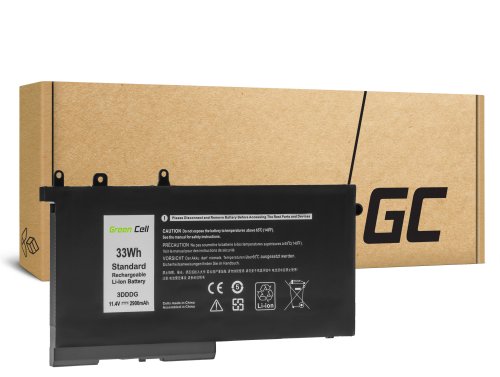 Green Cell Batteria 3DDDG 93FTF per Dell Latitude 5280 5290 5480 5490 5495 5580 5590