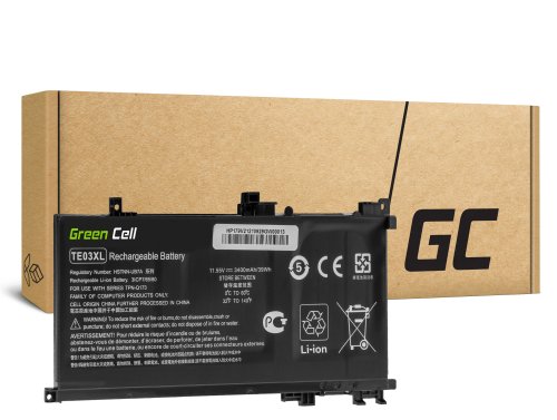 Green Cell Batteria TE03XL 849910-850 849570-541 HSTNN-UB7A TPN-Q173 per HP Omen 15-AX, HP Pavilion 15-BC
