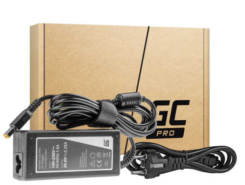 Alimentatore / Caricatore per Portatile Lenovo V110-15IAP 80TG 45W 2.25A rettangolare (Lenovo Slim Tip)