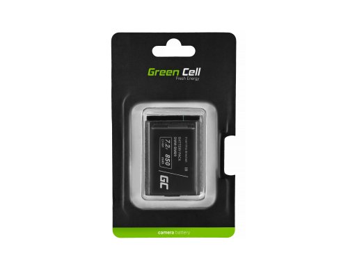 Batteria Green Cell ® DMW-BMB9E per fotocamera Panasonic Lumix DMC FZ60 FZ70 FZ72 FZ100 FZ150, Full Decoded 7.2V 850mAh - OUTLET