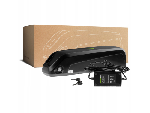 Green Cell Batteria per Bicicletta Elettrica 36V 14.5Ah 522Wh Down Tube Ebike EC5 per Nilox Ancheer Samebike con Caricabatterie